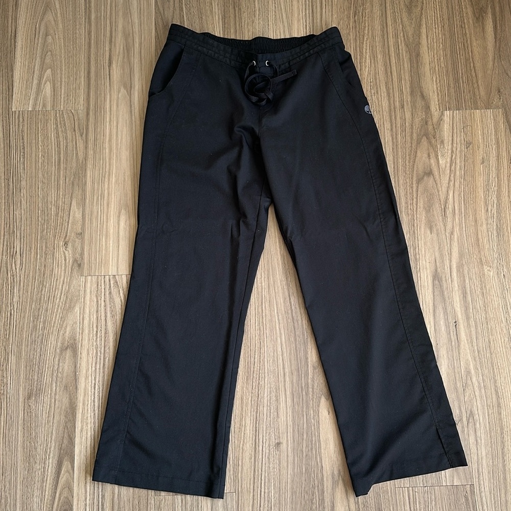 Healing Hands Black Purple Label Scrub Pants
